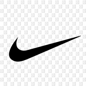 Nike Logoaufkleber 