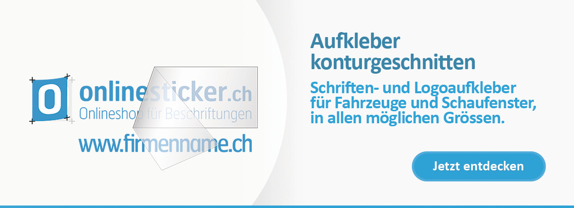 Onlinesticker.ch – Individuelle Sticker, Schilder & Werbetechnik online ...